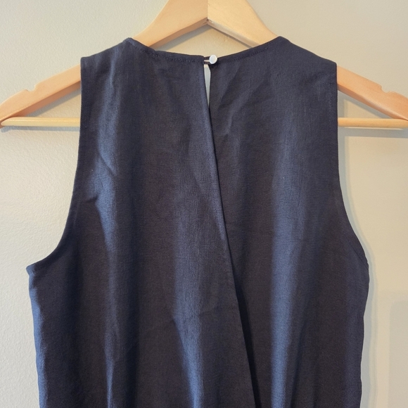 Aritzia Wilfred River Sleeveless Feminine Classy Romper in Black Size Small - Picture 13 of 15